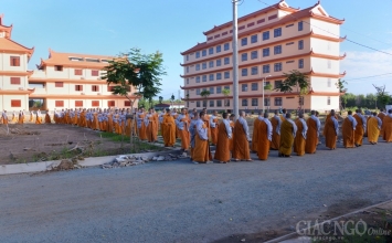 Một ngày ở trường hạ Học viện Phật giáo VN tại TP.HCM